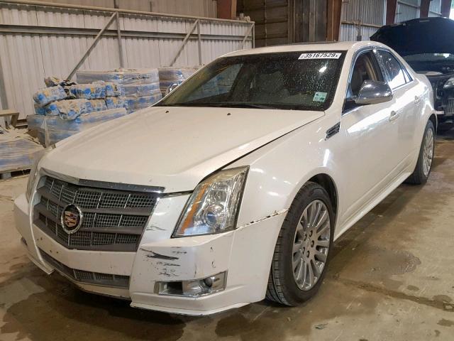 1G6DK5EG3A0105764 - 2010 CADILLAC CTS PERFOR WHITE photo 2