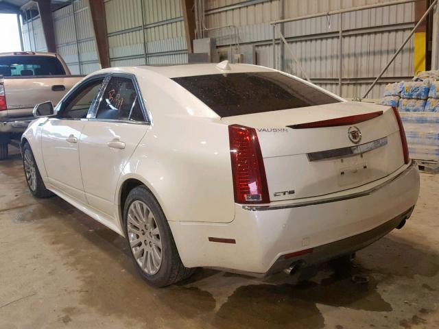 1G6DK5EG3A0105764 - 2010 CADILLAC CTS PERFOR WHITE photo 3