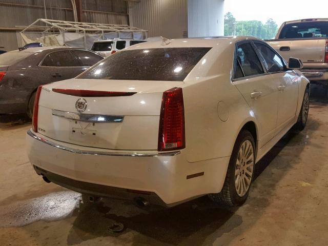 1G6DK5EG3A0105764 - 2010 CADILLAC CTS PERFOR WHITE photo 4