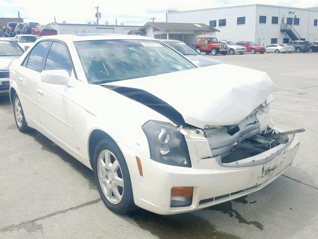 1G6DP577360144120 - 2006 CADILLAC CTS HI FEA WHITE photo 1