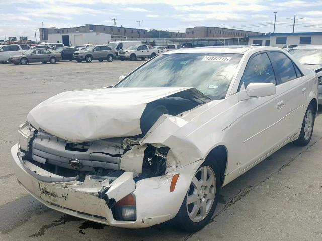 1G6DP577360144120 - 2006 CADILLAC CTS HI FEA WHITE photo 2