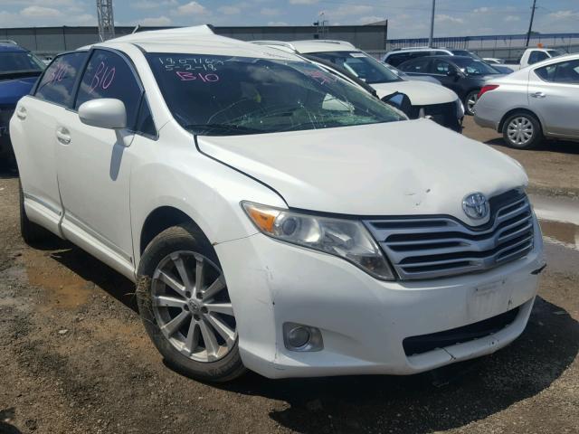 4T3BA3BB2AU010449 - 2010 TOYOTA VENZA BASE WHITE photo 1