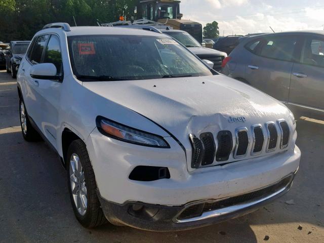 1C4PJLDB2GW249612 - 2016 JEEP CHEROKEE L WHITE photo 1