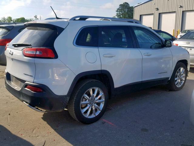 1C4PJLDB2GW249612 - 2016 JEEP CHEROKEE L WHITE photo 4