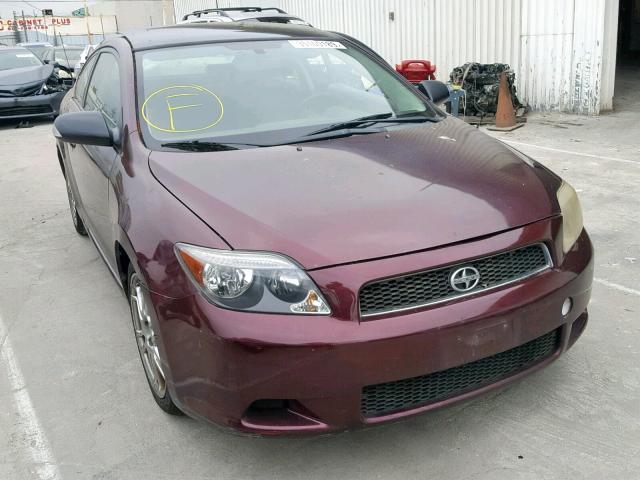 JTKDE177770197697 - 2007 TOYOTA SCION TC BURGUNDY photo 1