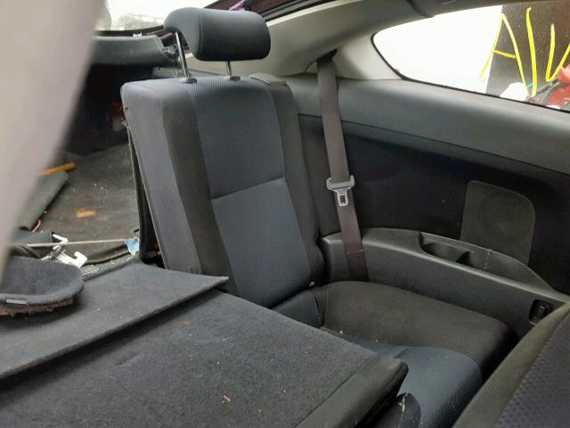 JTKDE177770197697 - 2007 TOYOTA SCION TC BURGUNDY photo 6