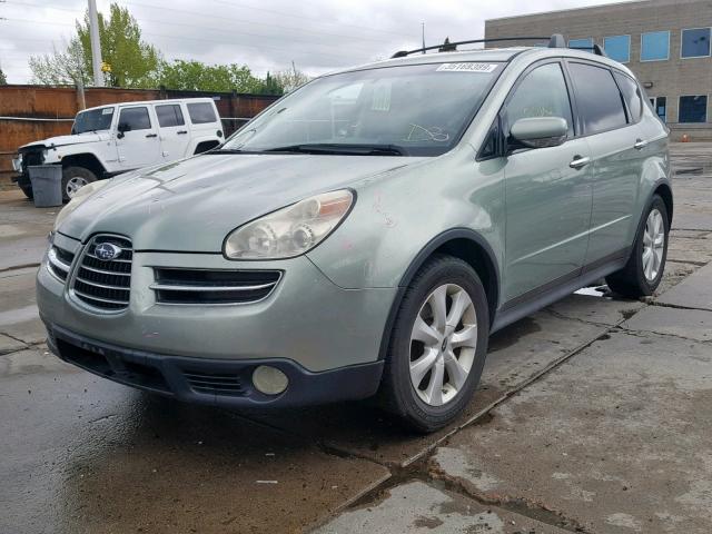 4S4WX83C364410539 - 2006 SUBARU B9 TRIBECA GREEN photo 2