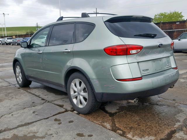 4S4WX83C364410539 - 2006 SUBARU B9 TRIBECA GREEN photo 3