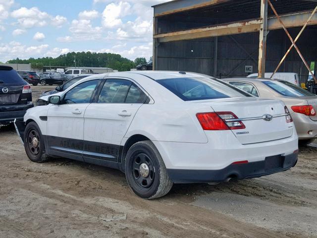 1FAHP2L86HG119840 - 2017 FORD TAURUS POL WHITE photo 3