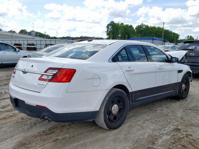 1FAHP2L86HG119840 - 2017 FORD TAURUS POL WHITE photo 4