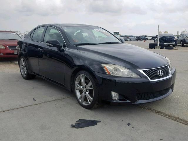 JTHBK262795102577 - 2009 LEXUS IS 250 BLACK photo 1