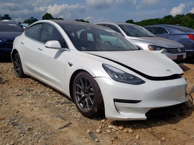 5YJ3E1EA7JF023123 - 2018 TESLA MODEL 3 WHITE photo 1