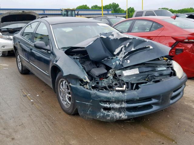 2B3HD46R51H592840 - 2001 DODGE INTREPID S მწვანე ფოტო 1