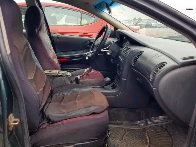 2B3HD46R51H592840 - 2001 DODGE INTREPID S მწვანე ფოტო 5