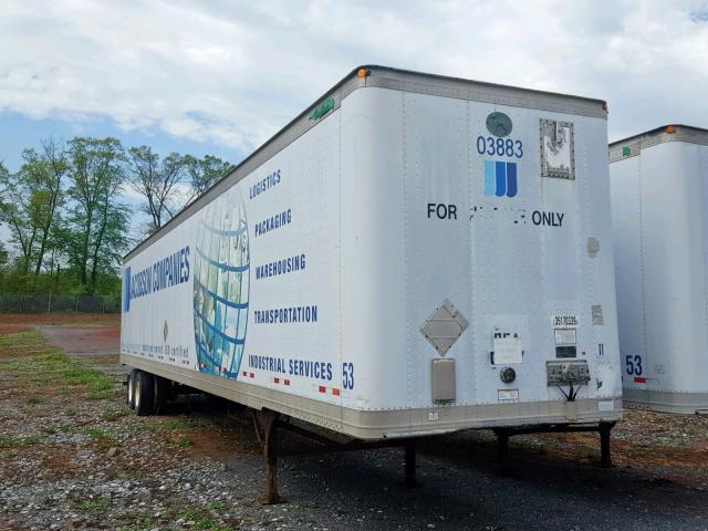 1GRAA06223K247612 - 2003 GREAT DANE TRAILER DRY 53FT WHITE photo 1