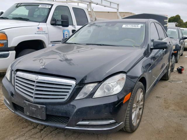 WDDHF5KB4CA530067 - 2012 MERCEDES-BENZ E 350 BLACK photo 2