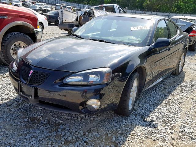 2G2WR554071133613 - 2007 PONTIAC GRAND PRIX BLACK photo 2