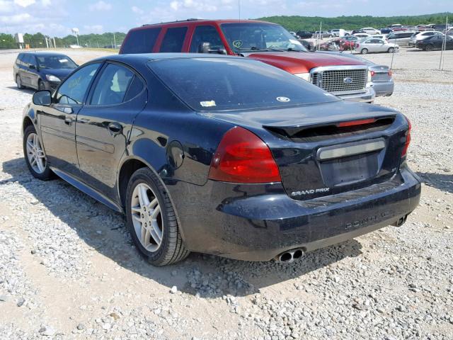 2G2WR554071133613 - 2007 PONTIAC GRAND PRIX BLACK photo 3
