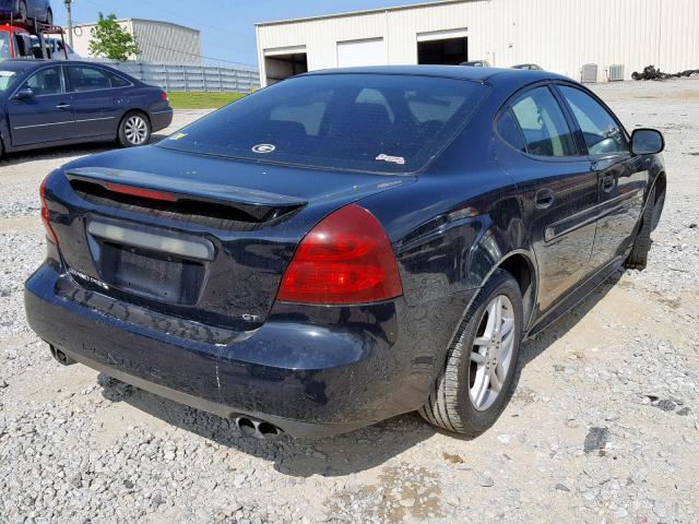 2G2WR554071133613 - 2007 PONTIAC GRAND PRIX BLACK photo 4