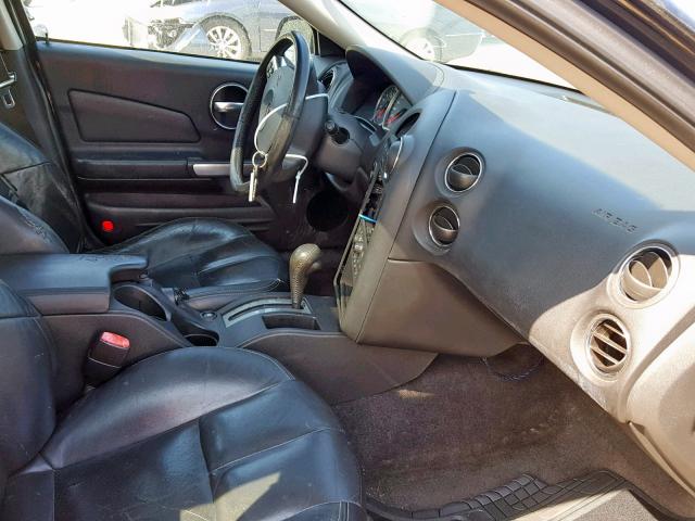 2G2WR554071133613 - 2007 PONTIAC GRAND PRIX BLACK photo 5