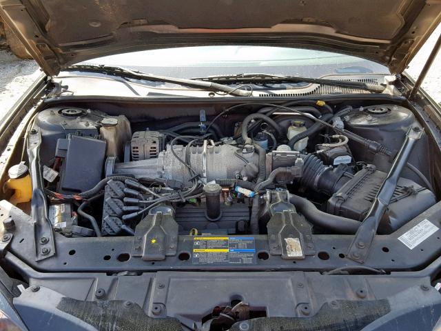 2G2WR554071133613 - 2007 PONTIAC GRAND PRIX BLACK photo 7