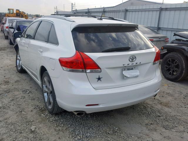 4T3ZK3BB5BU041143 - 2011 TOYOTA VENZA WHITE photo 3