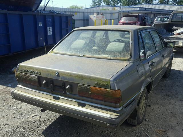 WAUFG0814CA068252 - 1982 AUDI 4000 CUSTO GRAY photo 4