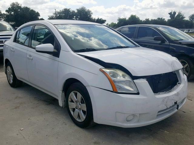 3N1AB61E19L686239 - 2009 NISSAN SENTRA 2.0 WHITE photo 1