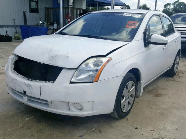 3N1AB61E19L686239 - 2009 NISSAN SENTRA 2.0 WHITE photo 2