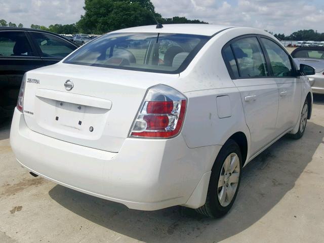 3N1AB61E19L686239 - 2009 NISSAN SENTRA 2.0 WHITE photo 4