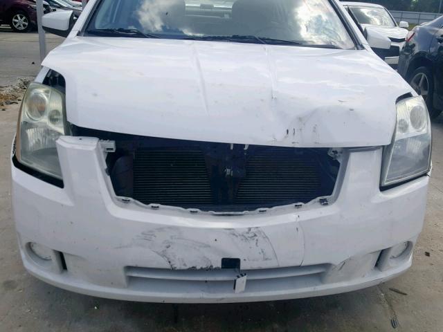 3N1AB61E19L686239 - 2009 NISSAN SENTRA 2.0 WHITE photo 9