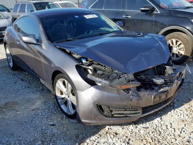 KMHHT6KD6BU043620 - 2011 HYUNDAI GENESIS CO CHARCOAL photo 1