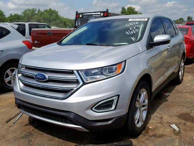 2FMPK3K97JBB35476 - 2018 FORD EDGE TITAN BLACK photo 2