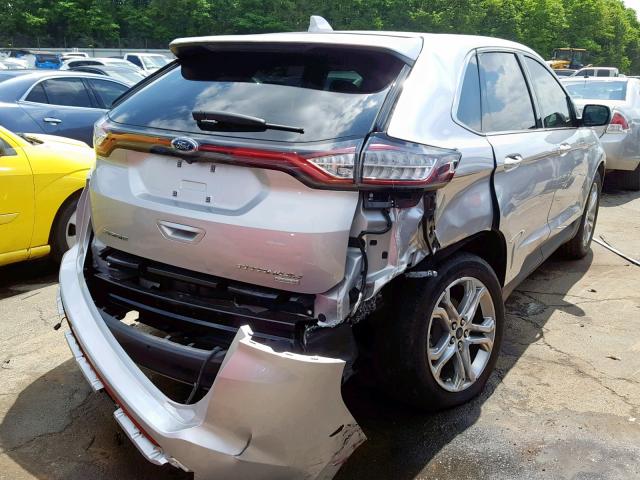 2FMPK3K97JBB35476 - 2018 FORD EDGE TITAN BLACK photo 4