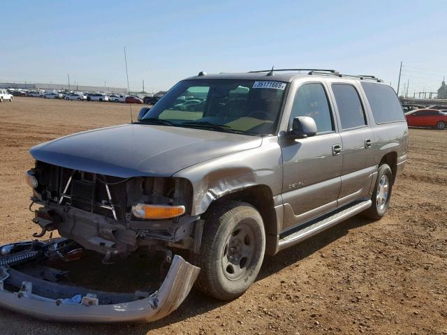 1GKFK66U25J235748 - 2005 GMC YUKON XL D TAN photo 2