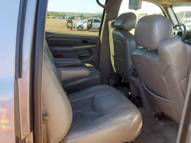 1GKFK66U25J235748 - 2005 GMC YUKON XL D TAN photo 6