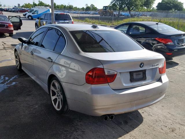 WBAVB33586KS32767 - 2006 BMW 330 I SILVER photo 3