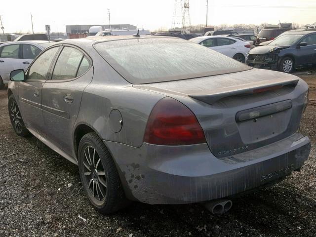 2G2WP552971222939 - 2007 PONTIAC GRAND PRIX GRAY photo 3