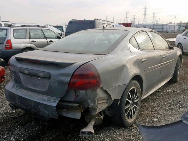 2G2WP552971222939 - 2007 PONTIAC GRAND PRIX GRAY photo 4