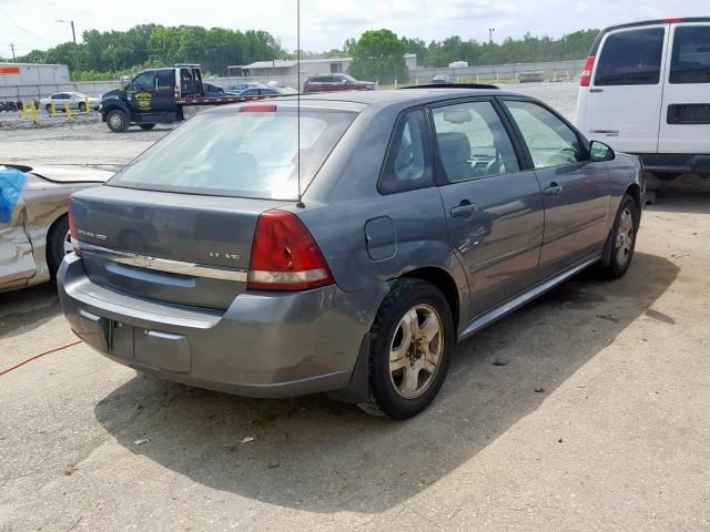 1G1ZU64814F242175 - 2004 CHEVROLET MALIBU MAX 灰色 照片 4