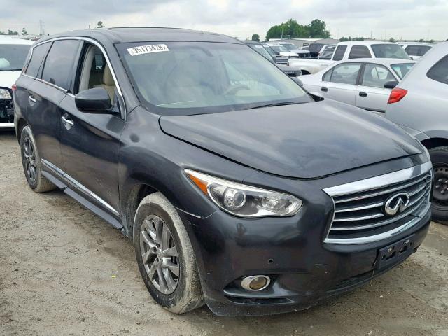 5N1AL0MN5DC325292 - 2013 INFINITI JX35 GREEN photo 1