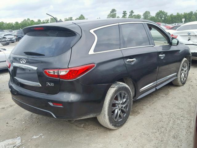 5N1AL0MN5DC325292 - 2013 INFINITI JX35 GREEN photo 4