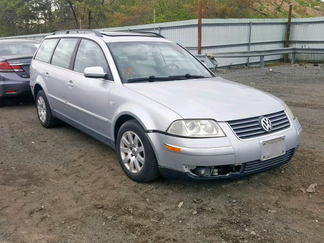 WVWVD63B92E400610 - 2002 VOLKSWAGEN PASSAT GLS SILVER photo 1