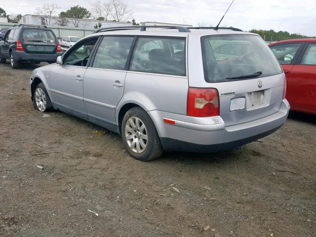 WVWVD63B92E400610 - 2002 VOLKSWAGEN PASSAT GLS SILVER photo 3