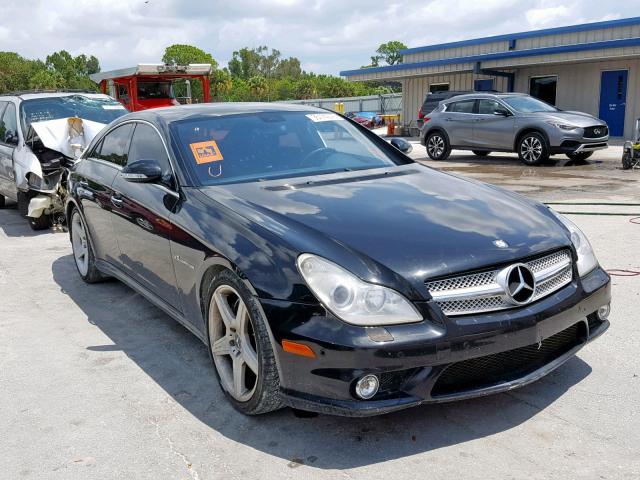 WDDDJ76X46A053305 - 2006 MERCEDES-BENZ CLS 55 AMG BLACK photo 1