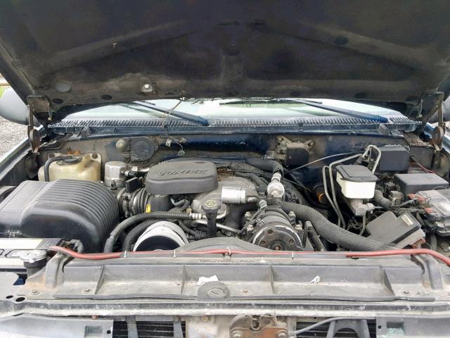 1GTHK33J4TF002838 - 1996 GMC SIERRA K35 BLUE photo 7