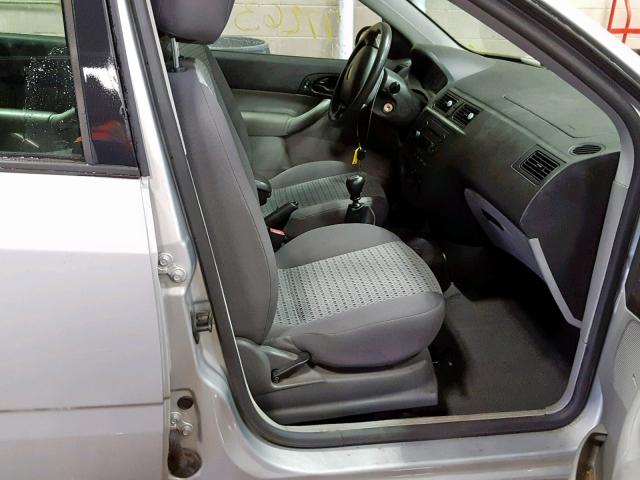 1FAFP34N17W168739 - 2007 FORD FOCUS ZX4 GRAY photo 5