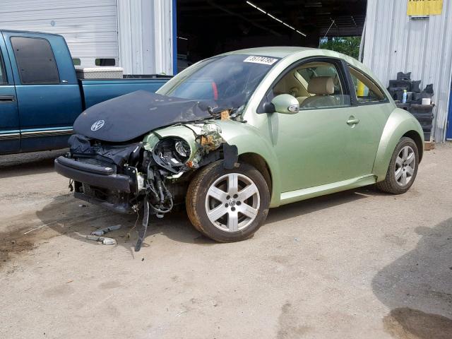 3VWPW31C87M512391 - 2007 VOLKSWAGEN NEW BEETLE Yaşıl foto 2