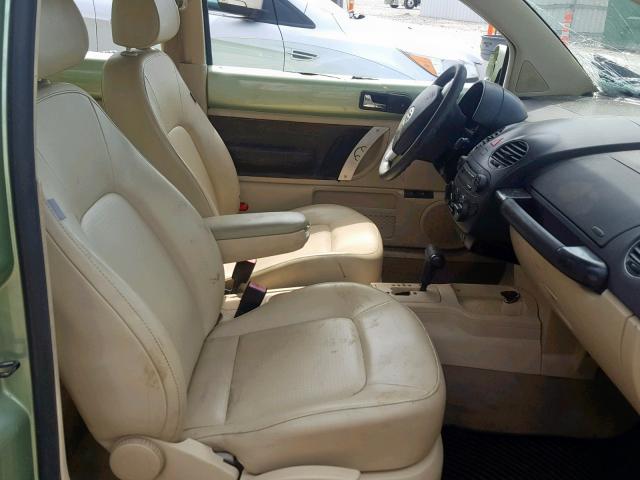 3VWPW31C87M512391 - 2007 VOLKSWAGEN NEW BEETLE Yaşıl foto 5