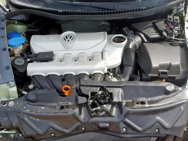 3VWPW31C87M512391 - 2007 VOLKSWAGEN NEW BEETLE Yaşıl foto 7